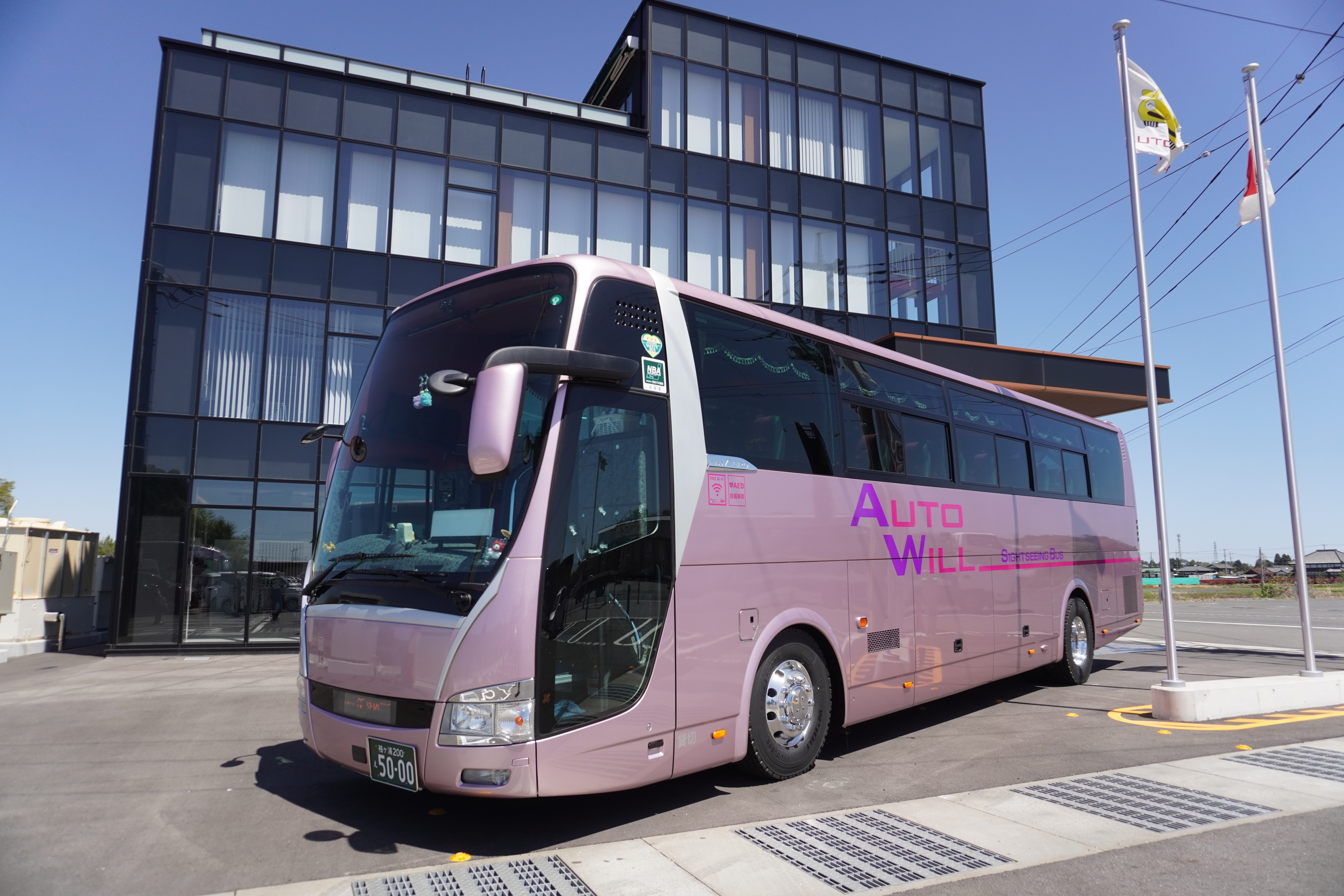 三菱エアロ【大型】（中2階）11列座席車