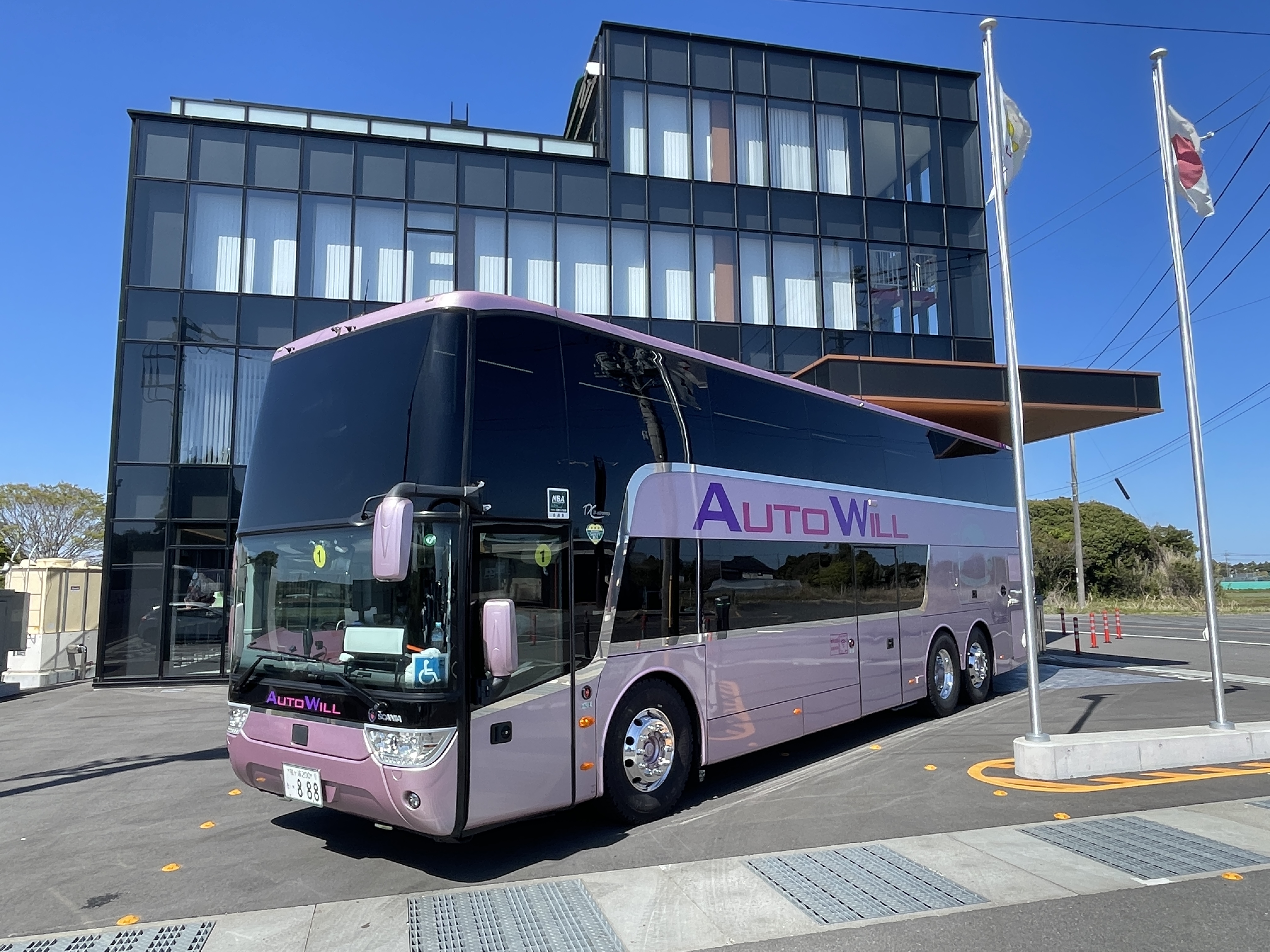 スカニアバス【大型】（2階建て）